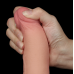 Реалистичный фалоимитатор - Sliding-Skin Dual Layer Dong 8.5" (17 см) Flesh #1